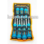 پیچ گوشتی کیفی 7 عددی تاپ نوچ