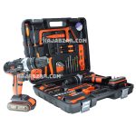 کیت دریل شارژی چکشی باس مدل BS1808