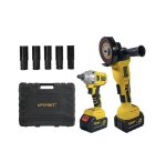 مجموعه مینی فرز و بکس شارژی آپ اسپریت مدل HK-LW01