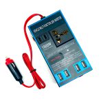 مبدل برق فندکی خودرو مدل king tools