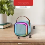 اسپیکر بلوتوثی میکروفون دار قابل حمل k12 - Image 3