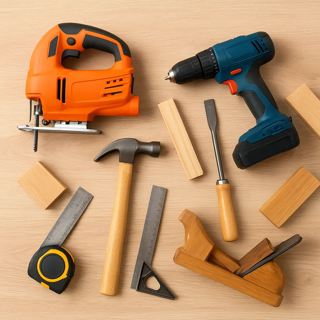 ابا این ابزارها، کارهای نجاری را در خانه انجام دهید!