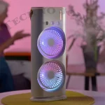 پنکه رومیزی مه پاش دوبل spray fan - Image 3