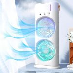 پنکه رومیزی مه پاش دوبل spray fan