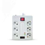 محافظ 6خانه دیجیتال با کابل 3متری کد 7381