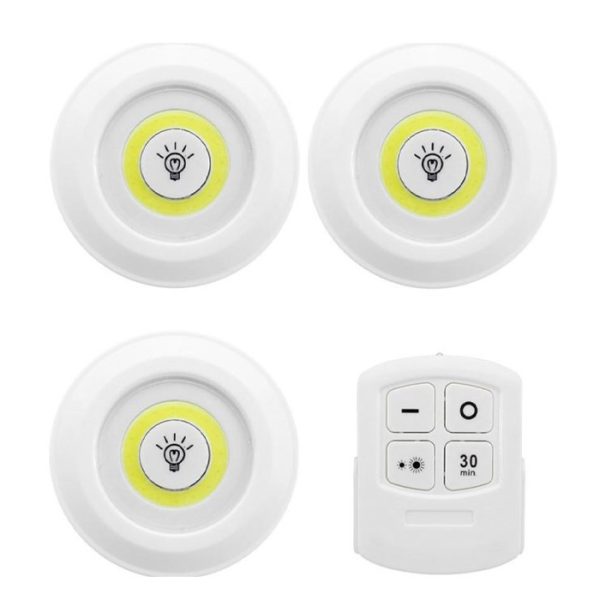 چراغ زیر کابینتی ریموت دار مهتابی نمایش ارزان‌ترین فروشگاه