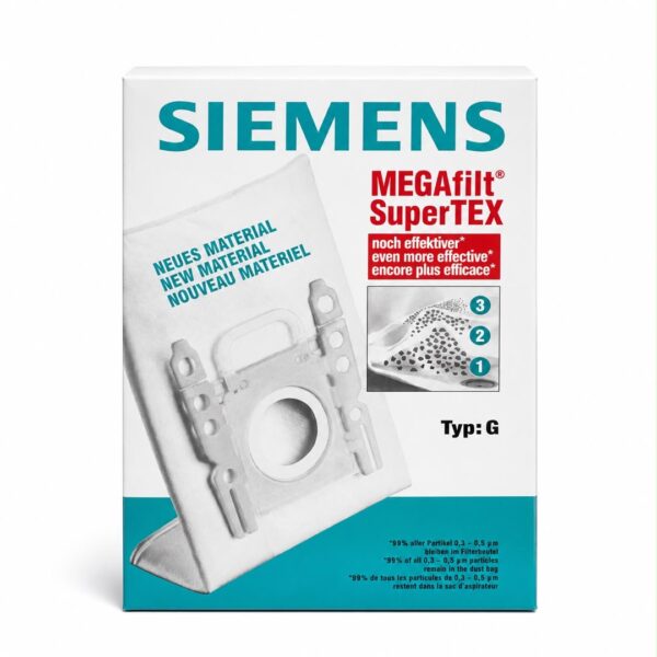 کیسه جاروبرقی زیمنس Siemens MEGAfilt SuperTEX Type G