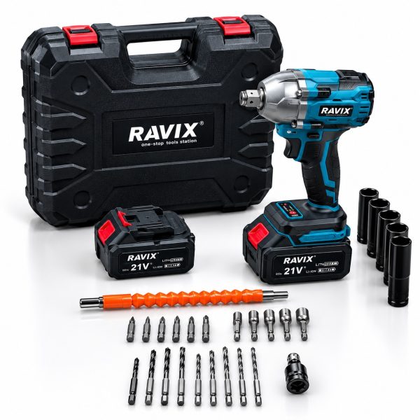 بکس شارژی براشلس RAVIX مدل RX-350A