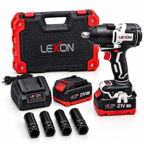 بکس شارژی لکسون 1/2 اینچ براشلس مدل LE-9903